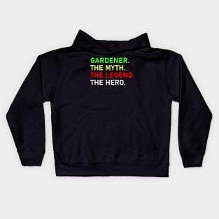 Gardener Funny Kids Hoodie